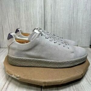 Eytys Ace Grey Suede Sneaker Fashion Shoe Handmade Men’s Size 10.5 US EUR 44